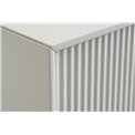 Шкаф Unalma, белый, MDF/металл, H125x40x100см