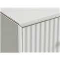 TV table Unalma, grey, MDF/metal, H50x45x140cm