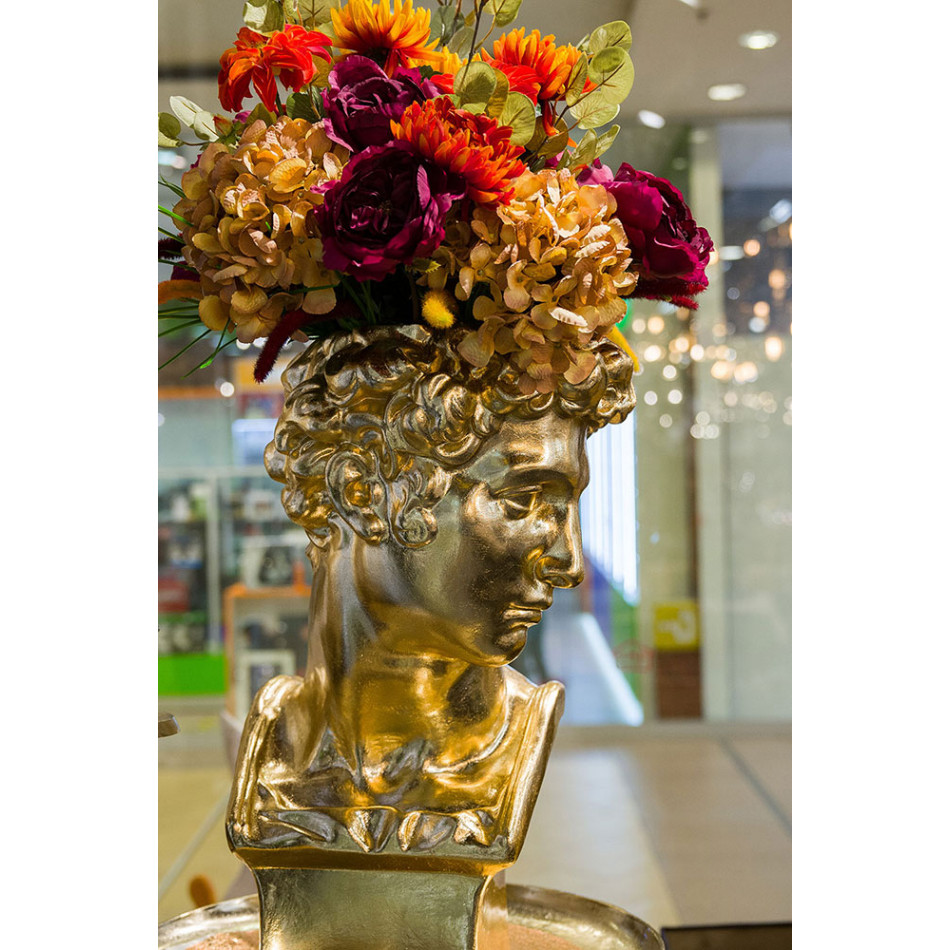 Flower pot David Gold, 35x35x57.4cm