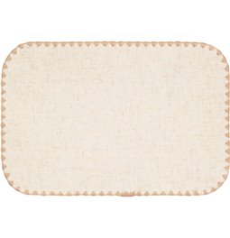 Stalo padėklas SET TABLE SANDRINE BEIGE, smėlio sp., 45x30cm