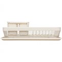 Dish drainer Mayaj, beige, H13.5x43x32cm