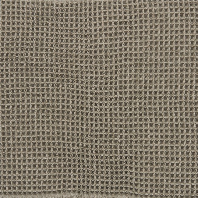 Honeycomb rug green, gray-green color, 50x80cm