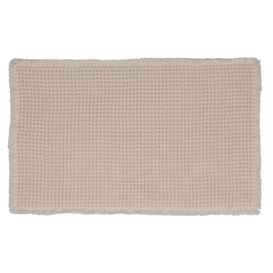 Коврик для ванной Honeycomb beige, бежевый, 50x80 cm