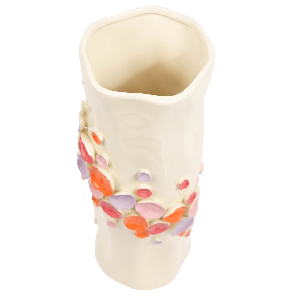 Vase Coloured dots I, H39.5cm, D14.5cm