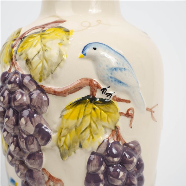 Vase Grapes, H38.2cm, D20cm
