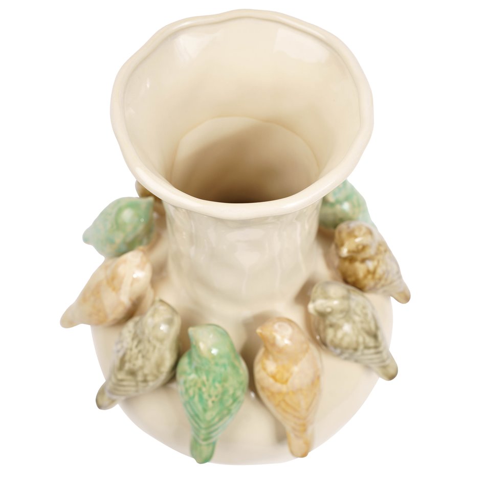 Vase Little Birds, H41cm, D27.7cm