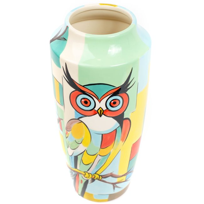 Vase Owl, H40cm, D18.5cm