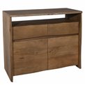 Sideboard Sady, 2 doors/2 drawers, mango wood, H90x110x45cm
