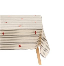 Tablecloth Oceania ray, cotton, 150x250cm