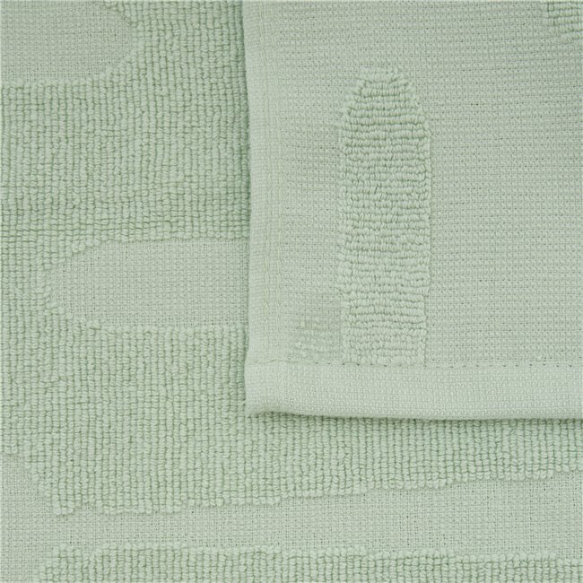 Kitchen towel Terry, set of 2 pcs., green, 45x70cm