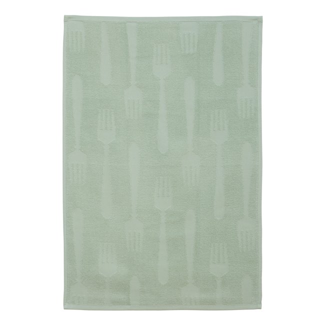 Kitchen towel Terry, set of 2 pcs., green, 45x70cm
