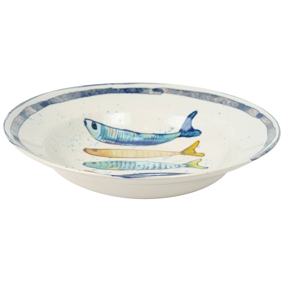 Deep plate PEIXE Pasta, D29cm, H6cm