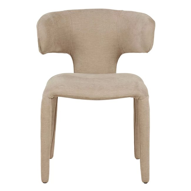 Valgomojo kėdė Tobi, smėlio sp., H76x58x50cm, sėdimosios dalies aukštis 48cm