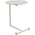 Side table Easy Living Greige, MDF/steel, 49x46cm H64cm