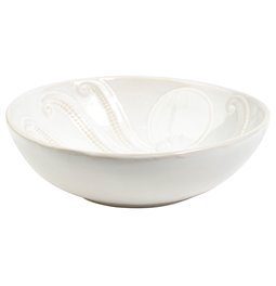 Bowl Polipo, white, ceramic, D25.5cm H8cm