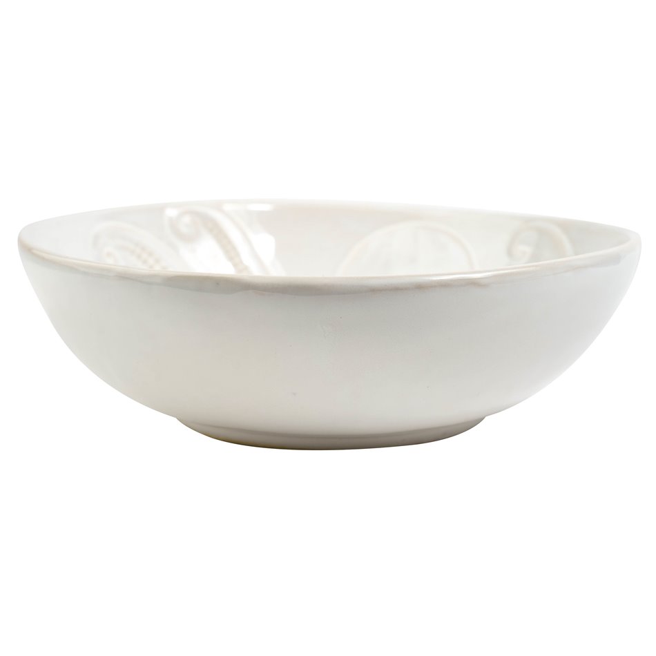 Bowl Polipo, white, ceramic, D25.5cm H8cm