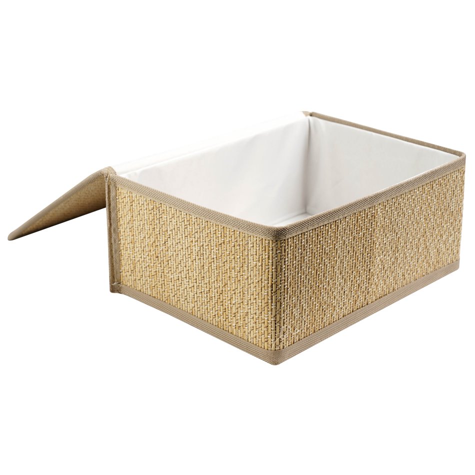 Basket Stemy M, bamboo, H13.5x22x29cm
