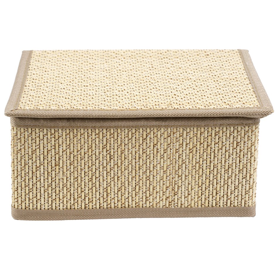 Basket Stemy S, bamboo, H11.5x18x24cm