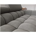 Corner sofa Elferlo L, sleeping function, Sola 06, dark grey, H93x285x181cm