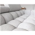 Corner sofa Elferlo L, sleeping function, Pellerito 03, grey, H93x285x181cm