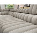 Corner sofa Elkanedo L, sleeping function, Royal 18, boucle, beige, H86x269x204cm