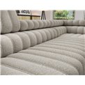 Corner sofa Elkanedo R, sleeping function, Royal 18, boucle, beige, H86x269x204cm