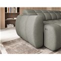 Corner sofa Elfalconn R, electrically extendable, Xillar 100, green, H107x258x208cm