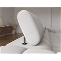 Corner sofa Elferlo L, sleeping function, Sola 04, grey, H93x285x181cm
