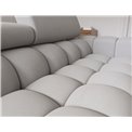 Corner sofa Elferlo L, sleeping function, Sola 04, grey, H93x285x181cm