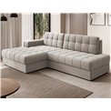 Corner sofa Elezalt L, sleeping function, Sola 18, beige, H82x240x150cm