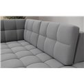 Corner sofa Elewett R, sleeping function, Sola 04, grey, H82x299x198cm