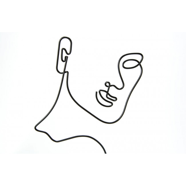 Decorative figure Face Rachel, 11x21.5x40cm 