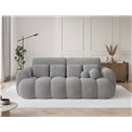 Sofa bed Elcotonn, sleeping function, Modullo 03, grey, H105x256x119cm