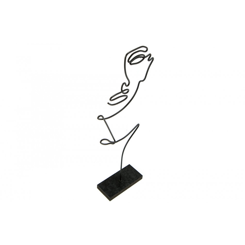 Decorative figure Face Dent, 11x5x37.5cm