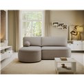 Corner sofa Elivosa L, sleeping function, Sola 18, beige, H93x220x144cm