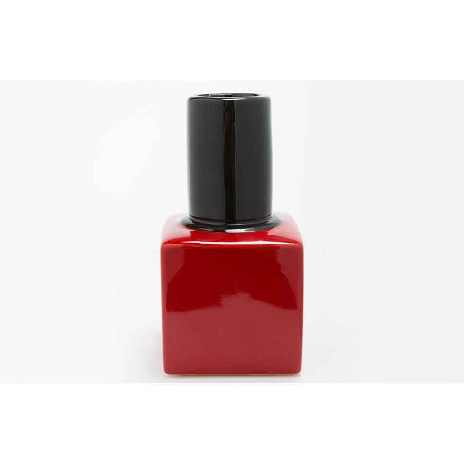 Vase Nail polish Milano, 8.5x8.5x17.5cm