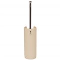 Toilet paper holder OLEYA, beige/brown, H59.5cm, D13cm