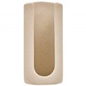 Cotton holder OLEYA, beige, D7.3cm H15cm
