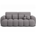 Sofa bed Elcotonn, sleeping function, Paolli 04, grey, H105x256x119cm