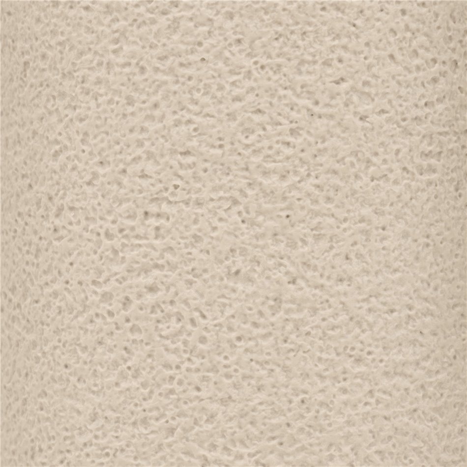 Teef brush holder OLEYA, beige, H9.9cm, D7.7cm