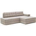 Corner sofa Elezalt R, sleeping function, Sola 18, beige, H82x240x150cm