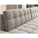 Corner sofa Elezalt R, sleeping function, Sola 18, beige, H82x240x150cm
