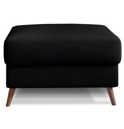 Пуф Elsgard, Sawana 14, черный, H73x73x48cm