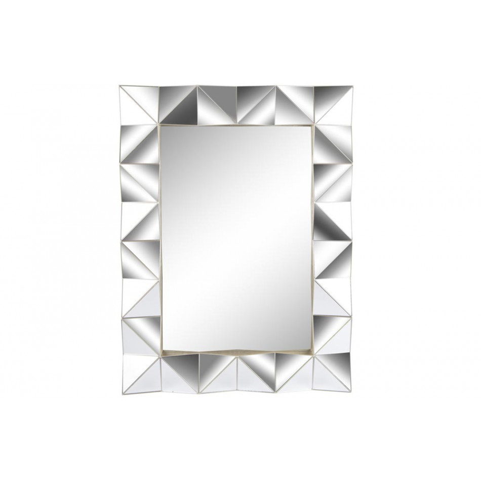 Wall mirror, champagne tone, 56x4x73,5cm