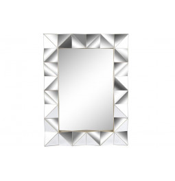 Wall mirror, champagne tone, 56x4x73,5cm