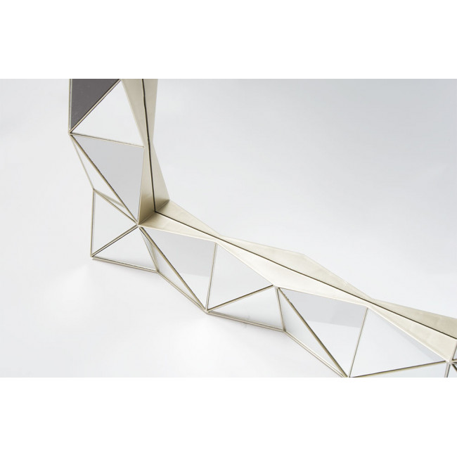 Wall mirror, champagne tone, 56x4x73,5cm