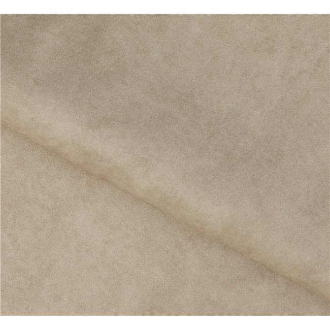 Угловой диван Elferlo R, раздвижной, Aura 18, бархат, бежевый, H93x285x181cm