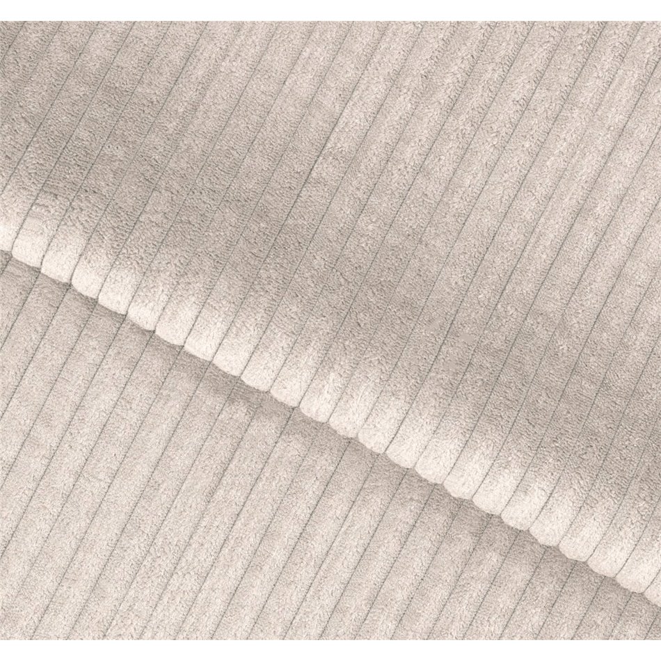 Corner sofa Elgino L/R Reversible, sleeping function, Jarell 18, corduroy, beige, H90x201x143cm