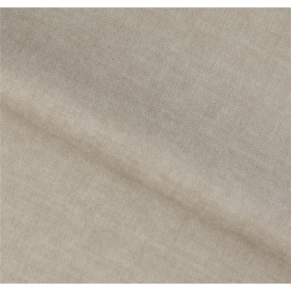 Corner sofa Elgomsi R, Manhattan 18, velvet, beige, H100x228x165cm
