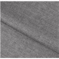 Corner sofa Elgomsi R, Manhattan 03, velvet, gray, H100x228x165cm